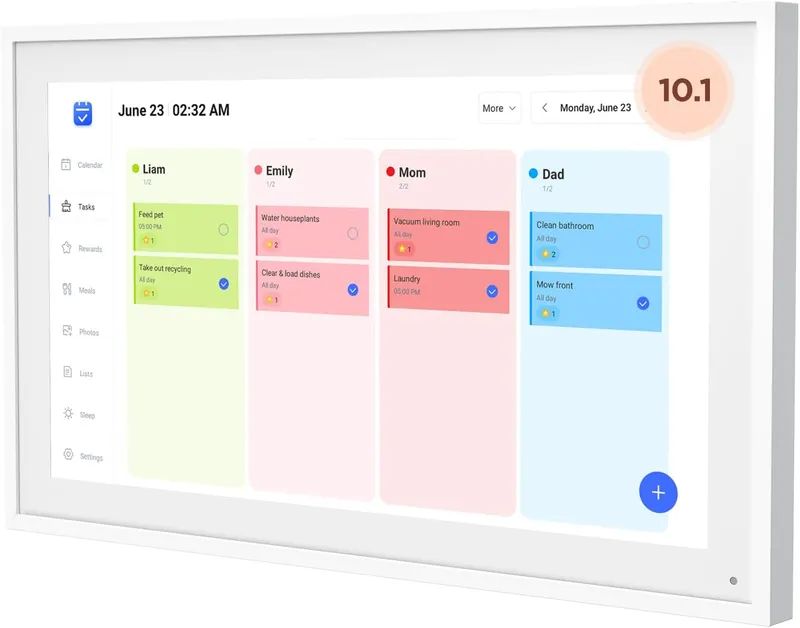 DASFIWO 10.1 Inch Smart Digital Calendar